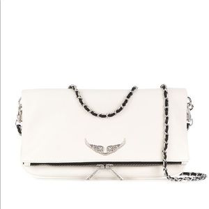 Rock Zadig & Voltaire bag in hammered leather - Nono size